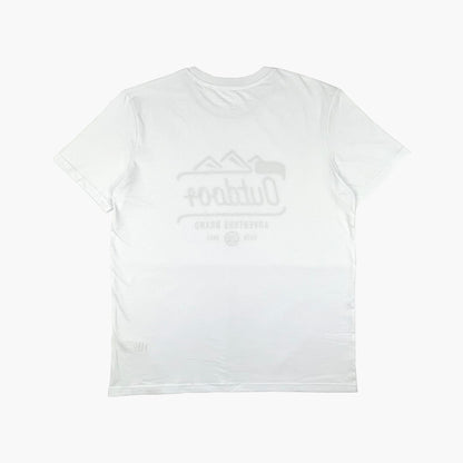 Mountain Adventure Brand T-Shirt weiß - Damen